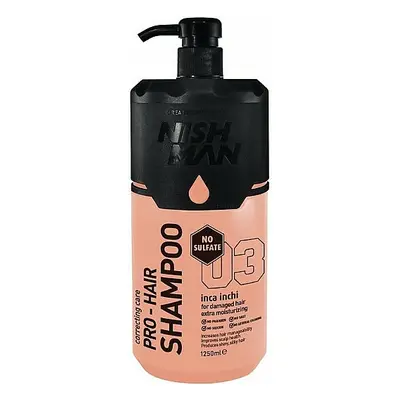 Nishman Hair Shampoo Sulfate Free (03) - regenerační bezsulfátový šampon, 1250 ml