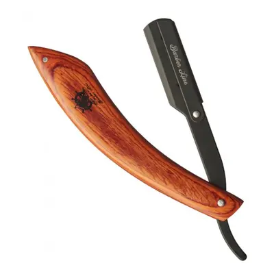 ​Barber Line Wooden Shaving Razor 04983 - břitva na vyměnitelné žiletky, poloviční čepel