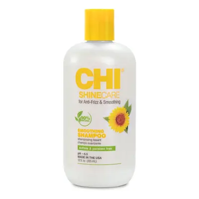 CHI ShineCare Smoothing Shampoo Antifrizz - uhlazující šampon s leskem - anti-frizz efekt, 355 m