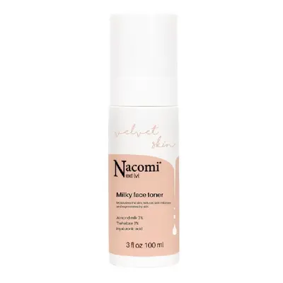 EXP: 8/24 Nacomi Milky Face Toner - hydratační mléčné tonikum na obličej, 100 ml