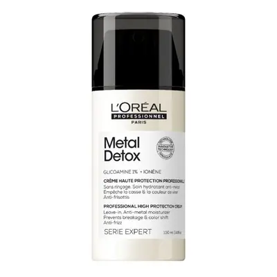 L&#039;Oréal Detox Leave In Anti Metal Moisturizer - ochranný krém na vlasy, 100 ml