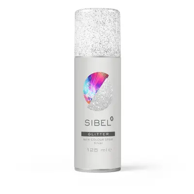 Sibel 1 Day Hair Color Spray - 1 denní spreje - pastelové, glitrové, barevné, 125 ml GLITTER SIL