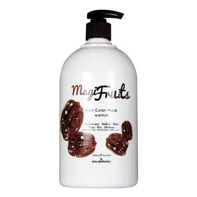 Kléral MagiFruits Hair Mask Walnut - lískový oříšek - barvící vyživující maska, 1000 ml