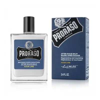 Proraso After Shave Balm Azur Lime - balzám po holení s vůní limetek a pomerančů, 100 ml