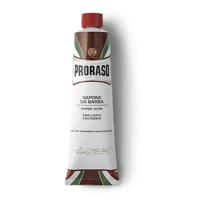 Proraso Shaving Cream tube Nourishing - výživný krém na holení v tubě pro tvrdé vousy, 150 ml