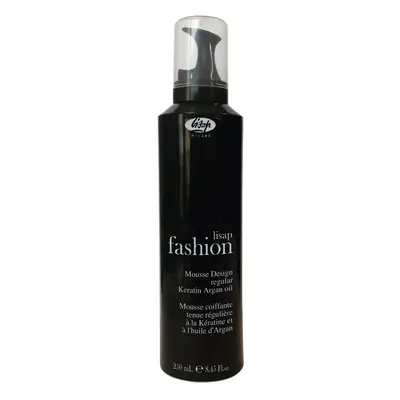 LISAP FASHION Mousse Design Regular - pěnové tužidlo s arganovým olejem a keratinem, 250 ml