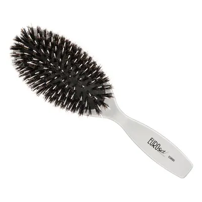 Eurostil Brush Boar Bristles - kartáče na prodlužované vlasy, kančí štětiny 03690 - Oval Large -