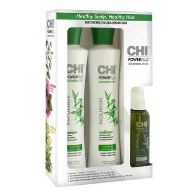 Chi Power Plus Kit - vlasová péče pro pevné a hustě-vypadající vlasy