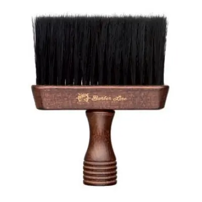 ​Barber Line Wooden Neck Brush Triton 06076 - dřevěný oprašovák na vlasy