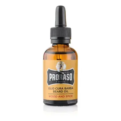 Proraso Beard Oil Wood and Spice - ochranný olej na bradu s vůní cedru a koření 30 ml