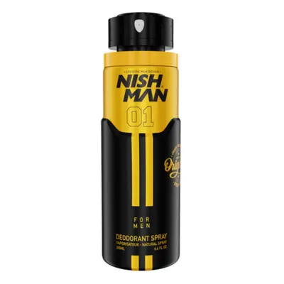 Nishman Deodorant Spray For Men - pánský deodorant, 200 ml