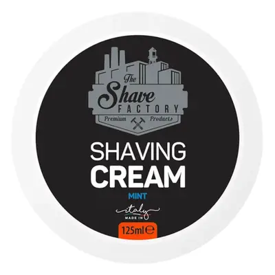 The Shave Factory Shaving Cream - krém na holení, 125 ml Mint - máta