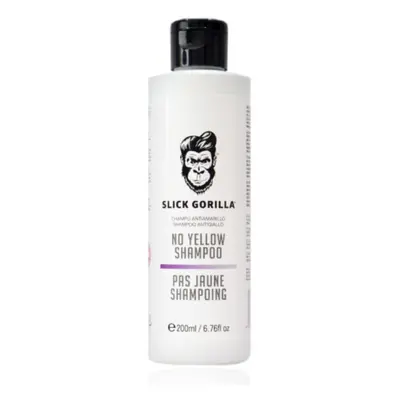 Slick Gorilla No Yellow Shampoo - šampon na neutralizaci žlutého odlesku, 200 ml