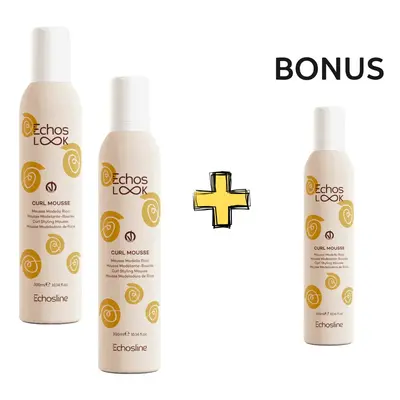 AKCE: 2+1 Echos Look Curl Mousse - pěna na tvarování kadeří, 300 ml