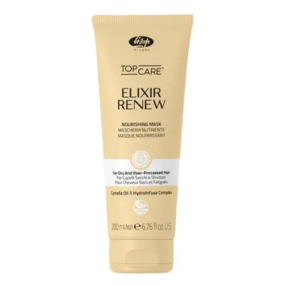 Lisap Milano Top Care Elixir Renew Nourishing Mask - maska ​​pro suché a poškozené vlasy 200 ml