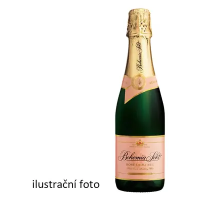 Bohemia Sekt rosé demi sec 0,375 l