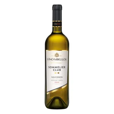 Víno Mikulov Sommelier Club Sauvignon 2022 pozdní sběr