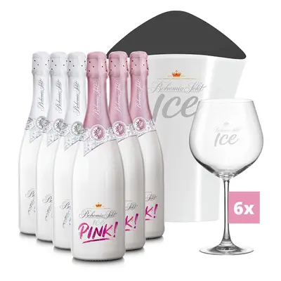 Párty set BOHEMIA SEKT ICE mix XXL