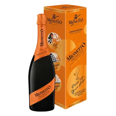 Mionetto Prosecco Prestige DOC brut - rozetky, dárkové balení