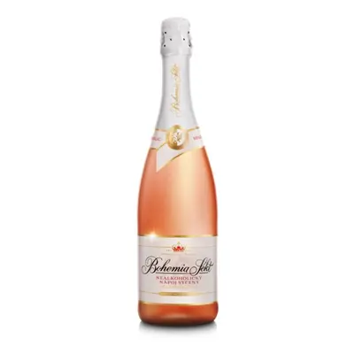 Bohemia Sekt rosé nealkoholický nápoj sycený