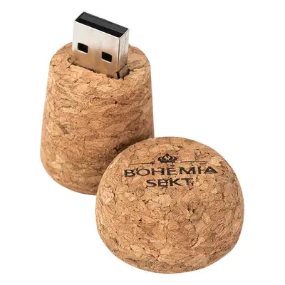 Bohemia Sekt USB flash disk ve tvaru korku