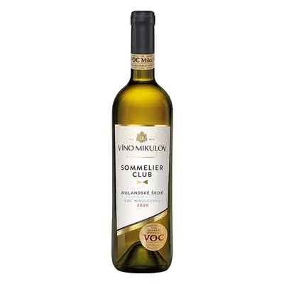 Víno Mikulov Sommelier Club Rulandské šedé 2020 VOC Mikulovsko