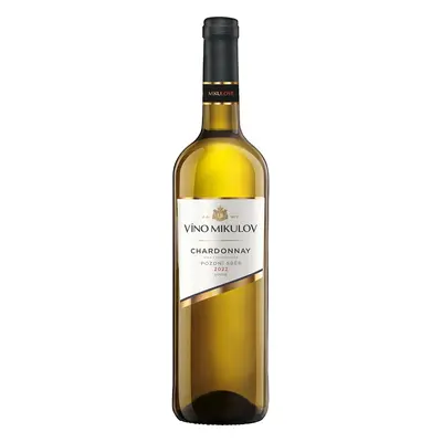 Víno Mikulov Chardonnay 2022 pozdní sběr