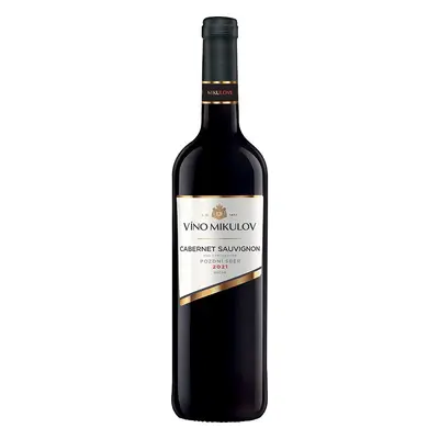 Víno Mikulov Cabernet Sauvignon 2021 pozdní sběr