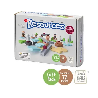 Taksa Toys Stavebnice Resources - Gift Pack (72 dílků)