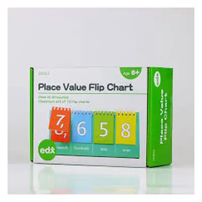 EDX Education Place Value Flip Chart Student Size Thousand10