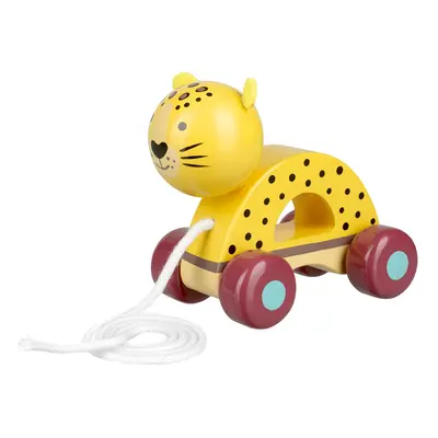 Orange Tree Toys Tahací hračka - Leopard