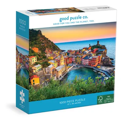 GPC Puzzle Západ slunce v Cinque Terre (1000 dílků)