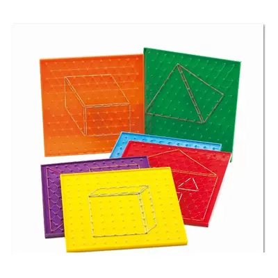 EDX Education Geoboard / Geometrické destičky (6 ks)