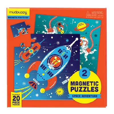 Mudpuppy Magnetické puzzle - Vesmír (2x20 dílků)