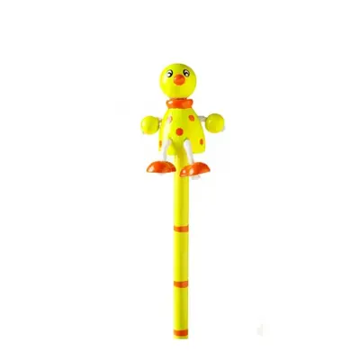 Orange Tree Toys Dřevěná tužka se zvířátkem - Kachnička (1ks)