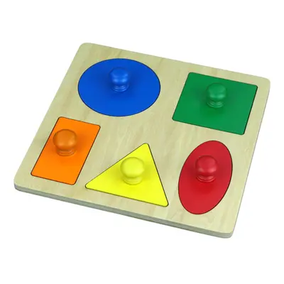 Montessori hračky Montessori puzzle - Geometrické tvary