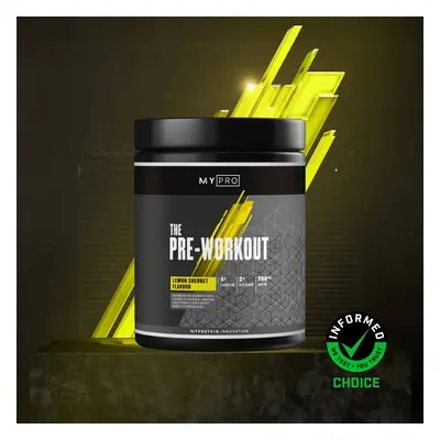 Myprotein THE Pre Workout Pre V3 (CEE) - 30servings - Citrónový sorbet