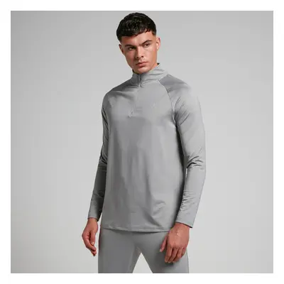 MP Pánský Training 1/4 Zip – Šedý - XXS