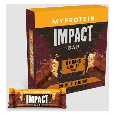 Impact Protein Bar - 6Tyčinky - Karamel a oříšky