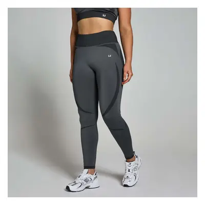 MP Dámské Two Toned Seamless Legíny – Černé - L