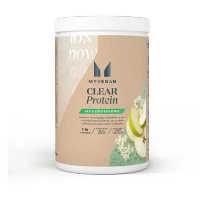 Clear Vegan Protein - 640g - Apple & Elderflower