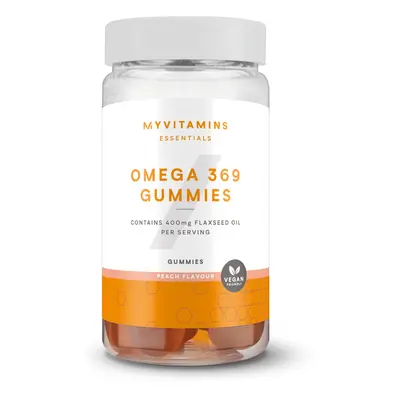 Žvýkací bonbóny omega 3-6-9 - 60gummies - Peach