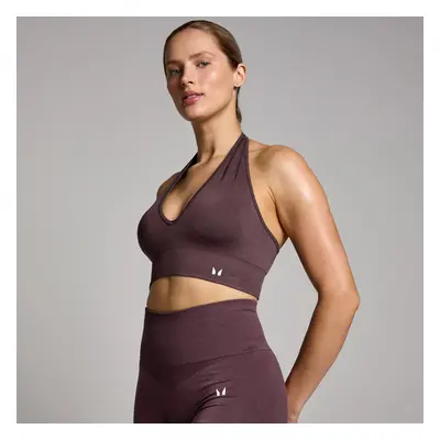 MP Dámská Tempo Seamless Halter Neck Podprsenka – Karamel - M