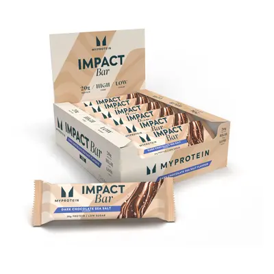 Impact Protein Bar - 12Tyčinky - Hořká čokoláda s mořskou solí