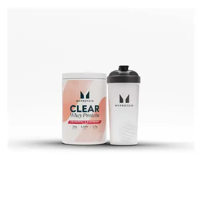 Balíček Clear Protein - Shaker - Cranberry & Raspberry