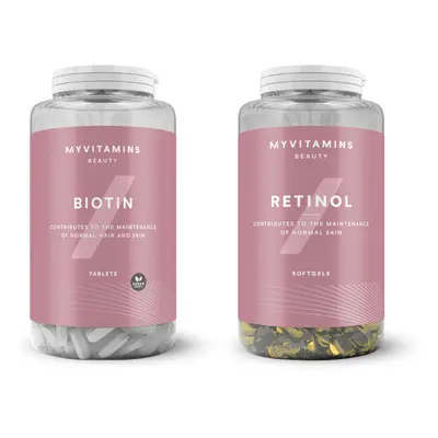 Myvitamins Biotin and Retinol Bundle - 30Tablety