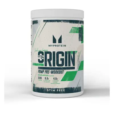 Origin Stim-Free Pre-Workout - 30servings - Sour Apples