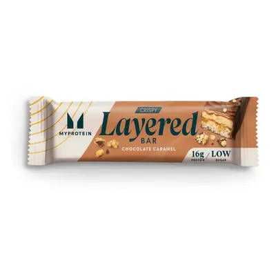 Tyčinka Crispy Layered Bar - 58g - Čokoláda a Karamel