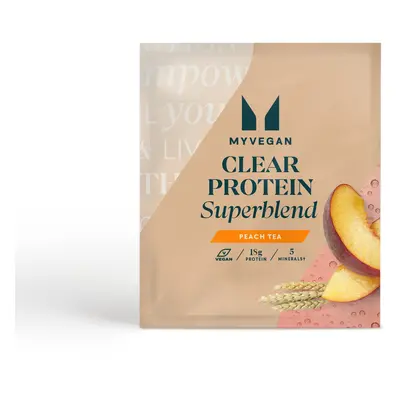 Myvegan Clear Protein Superblend (Sample) - 1servings - Broskvový čaj