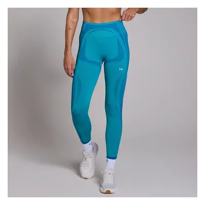 MP Dámské Tempo Seamless Hybrid Legíny – Oceánově Modré - S